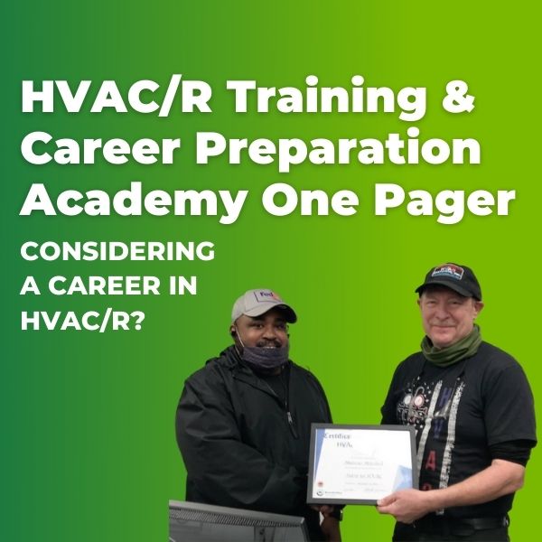 Emerald Cities’ Accelerates HVAC Training Certification